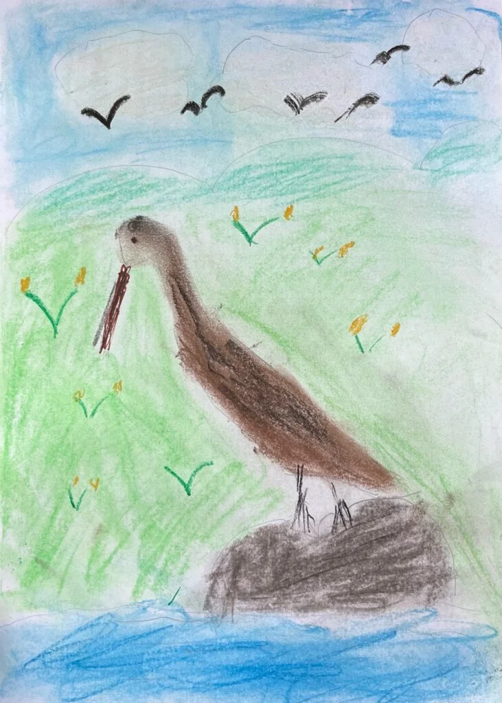 Violet heseltine, age 8.